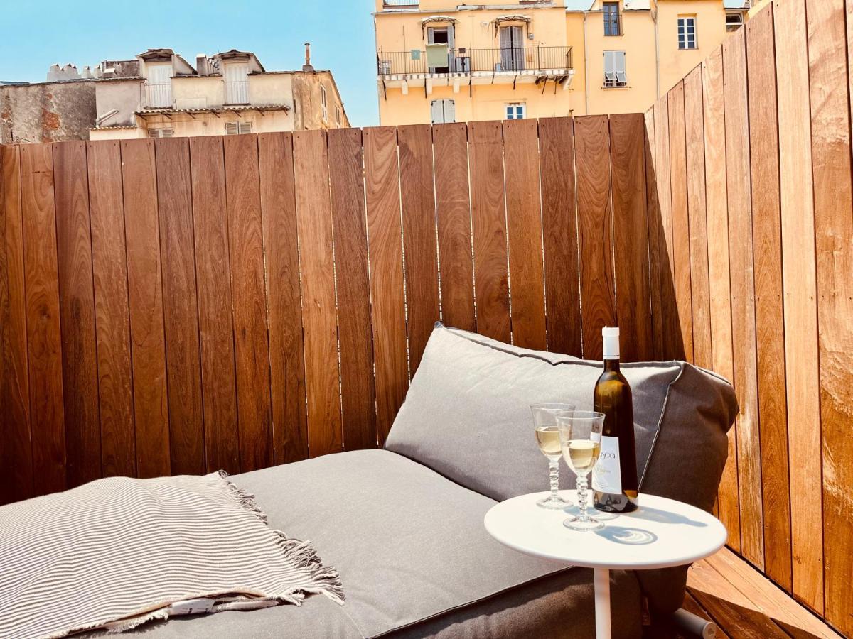 Pepites Bastiaises Vatta Appartement Roof Top Jacuzzi Vue Vieux Port Бастия Экстерьер фото